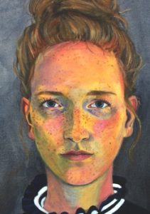 Stephanie Bahrke BLOG Portrait gemalt