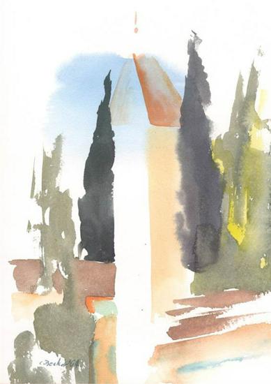 Claudia Jung_ribbeck_aquarell_wochenende